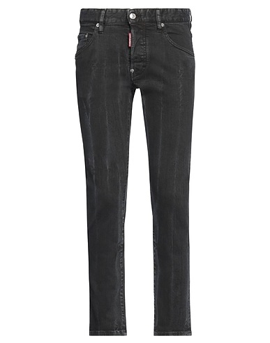 DSQUARED2 Τζιν 97% Βαμβάκι, 3% Ελαστάνη, Δέρμα μοσχαριού