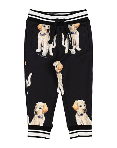 DOLCE&GABBANA Casual trouser Black 96% Cotton, 4% Elastane