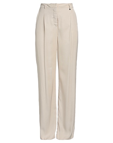 LIU •JO Pantalone Beige 100% Viscosa