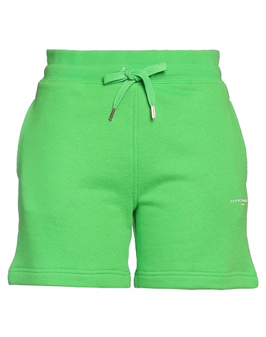 TOMMY HILFIGER Shorts & Bermuda VERDE LIME 66% Cotton, 34% Polyester
