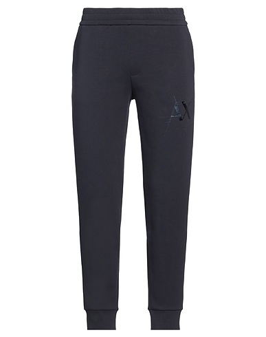 ARMANI EXCHANGE Casual trouser Midnight blue 75% Cotton, 19% Polyester, 6% Elastane