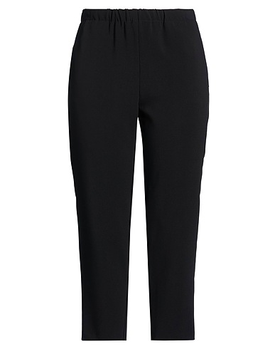 OTTOD'AME Pantalon Noir 63% Polyester, 32% Viscose, 5% Élasthanne