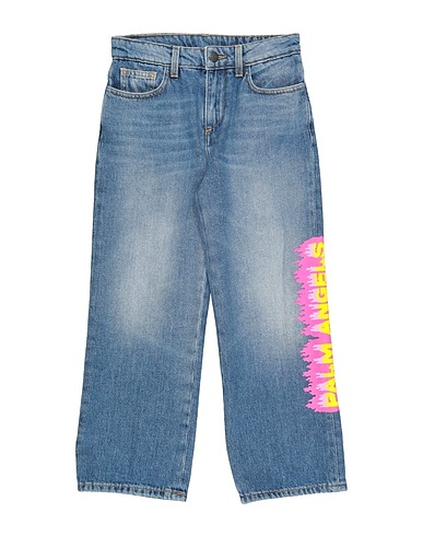 PALM ANGELS Denim trousers Blue 100% Cotton