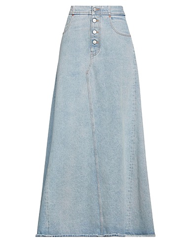 MM6 MAISON MARGIELA Denim skirt Blue 100% Cotton