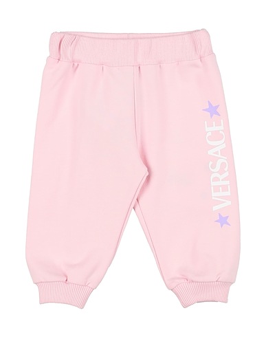 VERSACE YOUNG Casual trouser Pink 94% Cotton, 6% Elastane