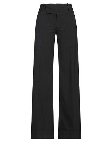 MM6 MAISON MARGIELA Casual trouser Black 54% Polyester, 44% Virgin Wool, 2% Elastane