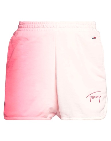 TOMMY JEANS Shorts & Bermuda Light pink 89% Cotton, 11% Polyester