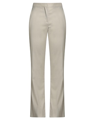 SEMICOUTURE Casual trouser Beige 55% Virgin Wool, 28% Polyester, 15% Viscose, 2% Elastane