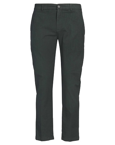 DEPARTMENT 5 Casual pants Dark green 98% Cotton, 2% Elastane