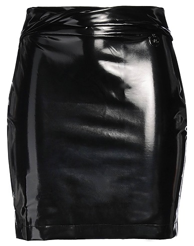 GAëLLE Paris Mini skirt Black 95% Polyester, 5% Elastane, Cotton