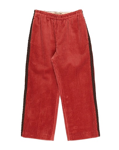 GUCCI Hosen Ziegelrot 100% Baumwolle, Polyester