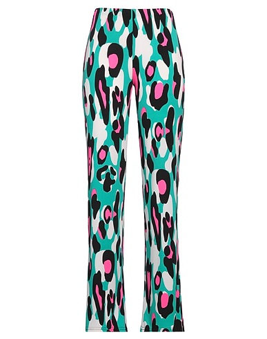 AU SOLEIL DE SAINT TROPEZ Pantalone Verde 95% Poliestere, 5% Elastan