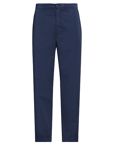 DEPARTMENT 5 Casual trouser Blue 63% Cotton, 37% Polyamide