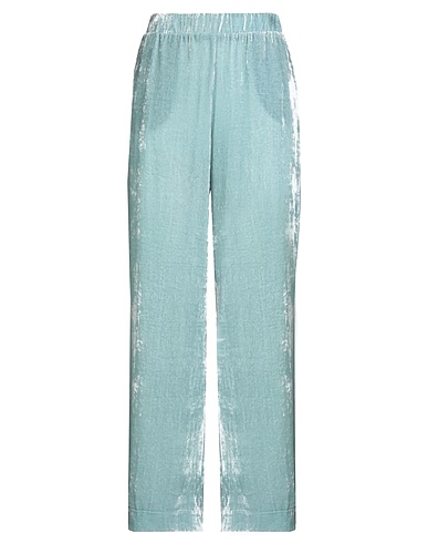 OTTOD'AME Casual trouser TRÉSOR Sky blue 82% Rayon, 18% Polyamide