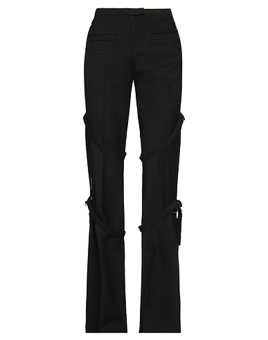 COURRÈGES Casual trouser Black 100% Wool