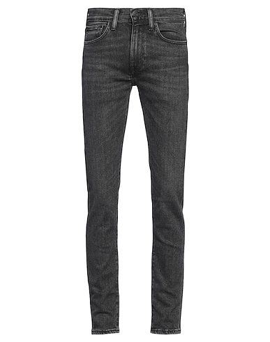 LEVI'S Denim trousers Grey 68% Cotton, 16% Elastomultiester, 10% Polyester, 5% Viscose, 1% Elastane
