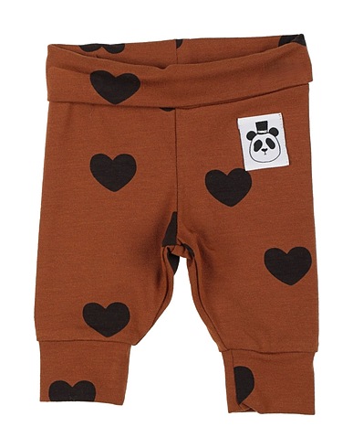MINI RODINI Casual trouser Brown 95% Lyocell, 5% Elastane
