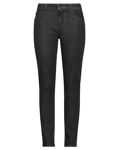 JACOB COHЁN Denim trousers Black 95% Cotton, 3% Elastomultiester, 2% Elastane
