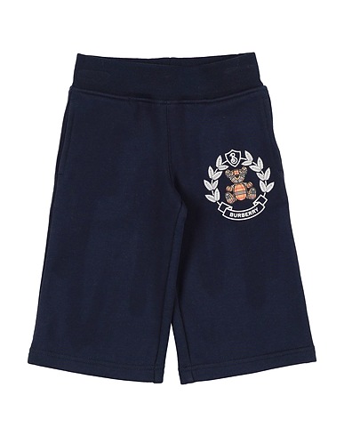 BURBERRY Casual trouser Navy blue 100% Cotton