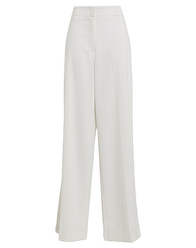 CAMILLA  Milano Casual trouser White 97% Polyester, 3% Elastane