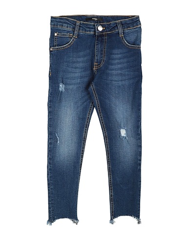 RELISH Denim trousers Blue 99% Cotton, 1% Elastane