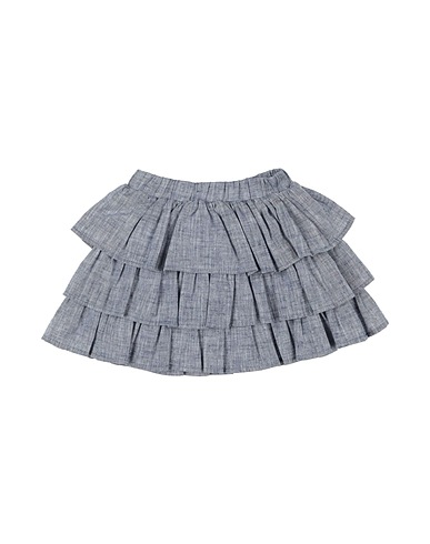 FAY Skirt Blue 70% Cotton, 30% Linen