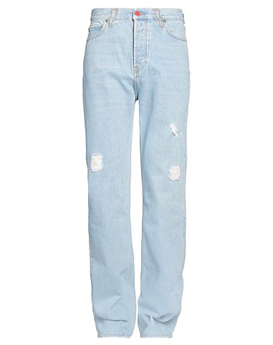 MEMBERS OF THE RAGE Pantaloni jeans Blu 100% Cotone
