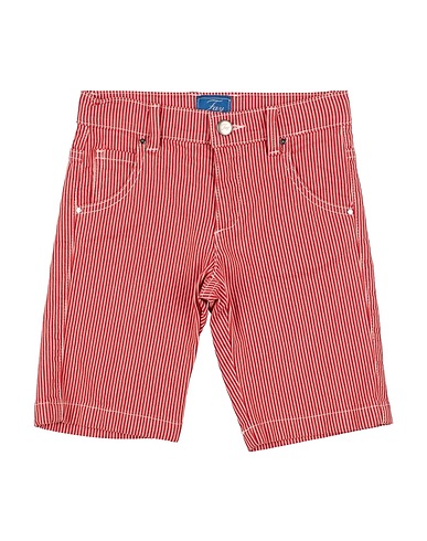 FAY Shorts & Bermuda Rust 93% Cotton, 5% Polyester, 2% Elastane