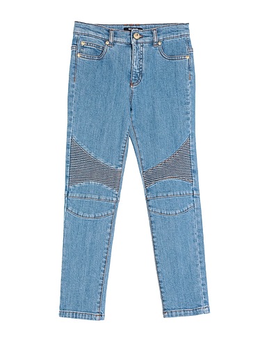 BALMAIN Denim trousers 98% Cotton, 2% Elastane