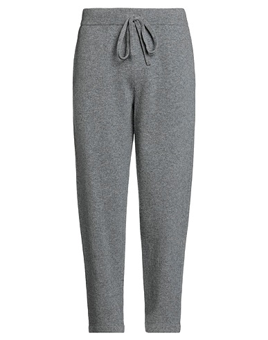 ROBERTO COLLINA Pantalone Grigio 90% Lana Merino, 10% Cachemire
