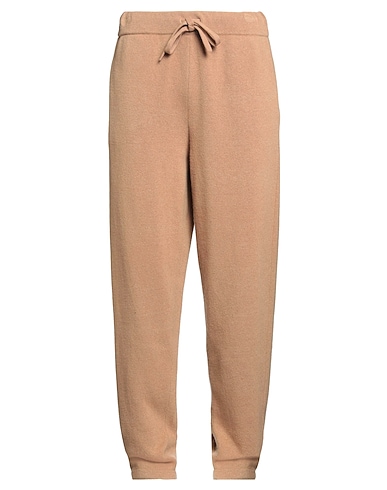 ROBERTO COLLINA Casual pants Camel 90% Merino Wool, 10% Cashmere