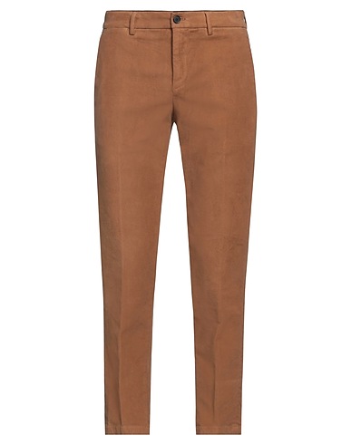 DEPARTMENT 5 Casual trouser Brown 97% Cotton, 3% Elastane