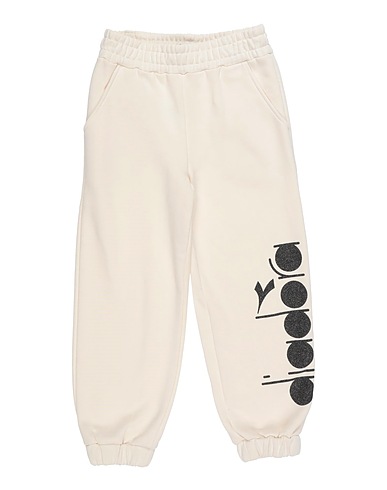 DIADORA Casual trouser Cream 100% Cotton