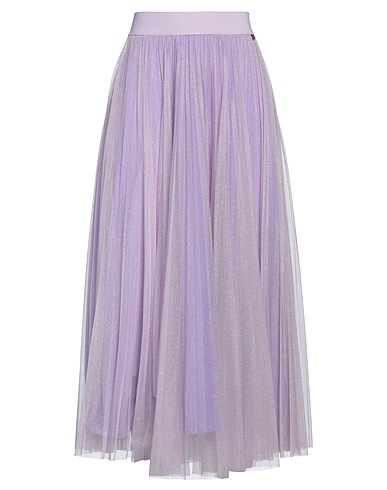 LIU •JO Long skirt Lilac 100% Polyester