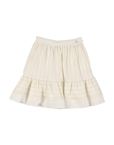 FAY Skirt Pastel yellow 100% Cotton