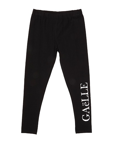 GAëLLE Paris Leggings Black 95% Cotton, 5% Elastane