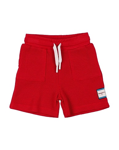 PACIOTTI Shorts & Bermuda Red 65% Polyester, 35% Viscose