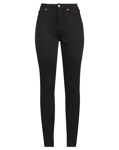 PS PAUL SMITH Denim pants Black 98% Cotton, 2% Elastane