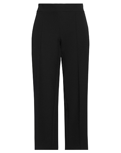 SEMICOUTURE Casual trouser Black 92% Polyester, 8% Elastane
