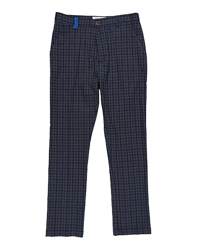 MANUEL RITZ Casual pants Midnight blue 78% Polyester, 19% Rayon, 3% Elastane
