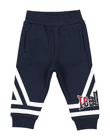 ICEBERG Casual trouser Midnight blue 85% Cotton, 15% Polyester