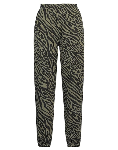 DUNDAS Casual trouser Military green 100% Cotton