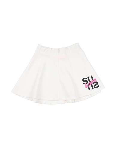 SUNS BOARDS Gonna Bianco 65% Cotone, 35% Elastan