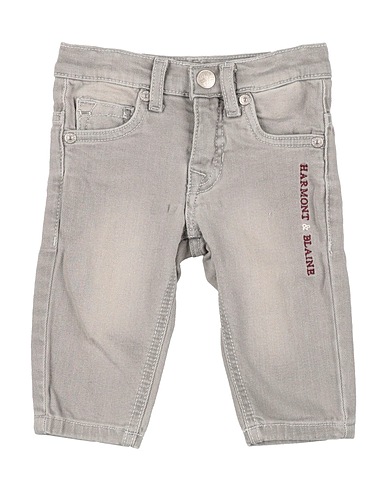 HARMONT & BLAINE Denim pants GRIGIO 98% Cotton, 2% Elastane