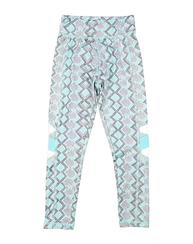 REEBOK Leggings de sport Vert clair 95% Polyester, 5% Élasthanne