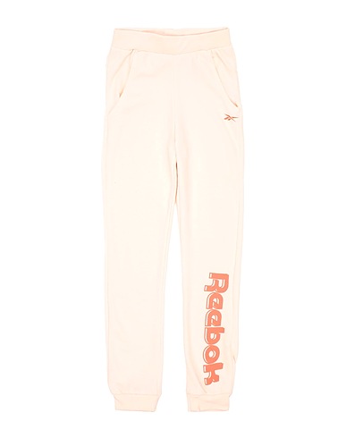 REEBOK Casual trouser Light pink 65% Cotton, 35% Polyester
