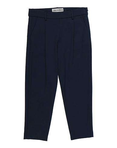 SIMONETTA Casual pants Midnight blue 68% Viscose, 28% Polyamide, 4% Elastane