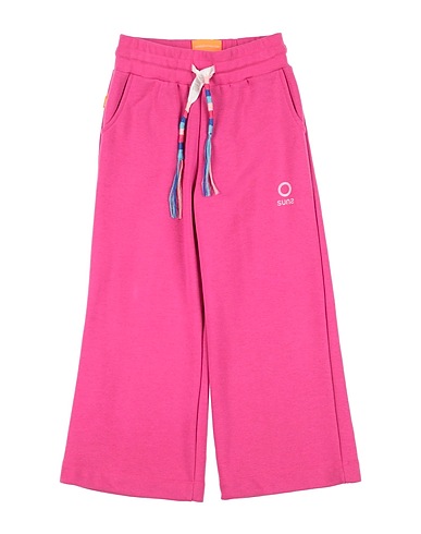 SUNS BOARDS Casual trouser Fuchsia 89% Cotton, 11% Polyester