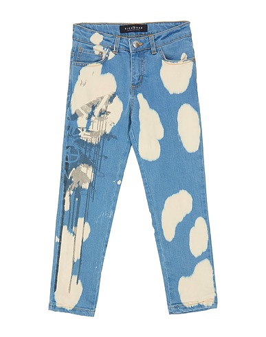 JOHN RICHMOND Denim trousers Blue 98% Cotton, 2% Elastane