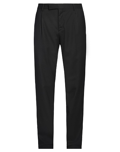 LARDINI Hosen Schwarz 98% Wolle, 2% Elastan